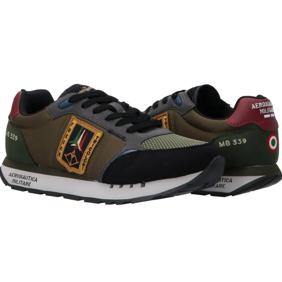 frecce_tricolore_scct__ve_2.webp Aereonautica Militare Uomo Sneakers-Frecce tricolore SC292CT3331 242 Verde scuro