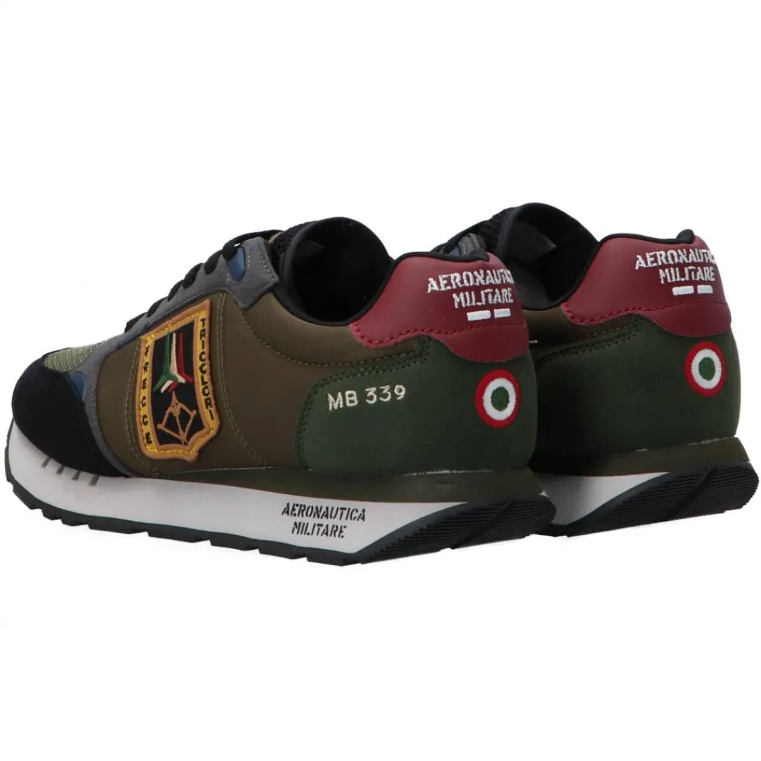 frecce_tricolore_scct__ve_3.webp Aereonautica Militare Uomo Sneakers-Frecce tricolore SC292CT3331 242 Verde scuro