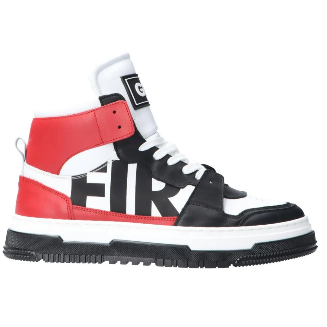 g_maxi_logo_stringata_bia_0.webp G2Firenze Uomo Sneakers-G2 Maxi logo stringata Bianco/Nero