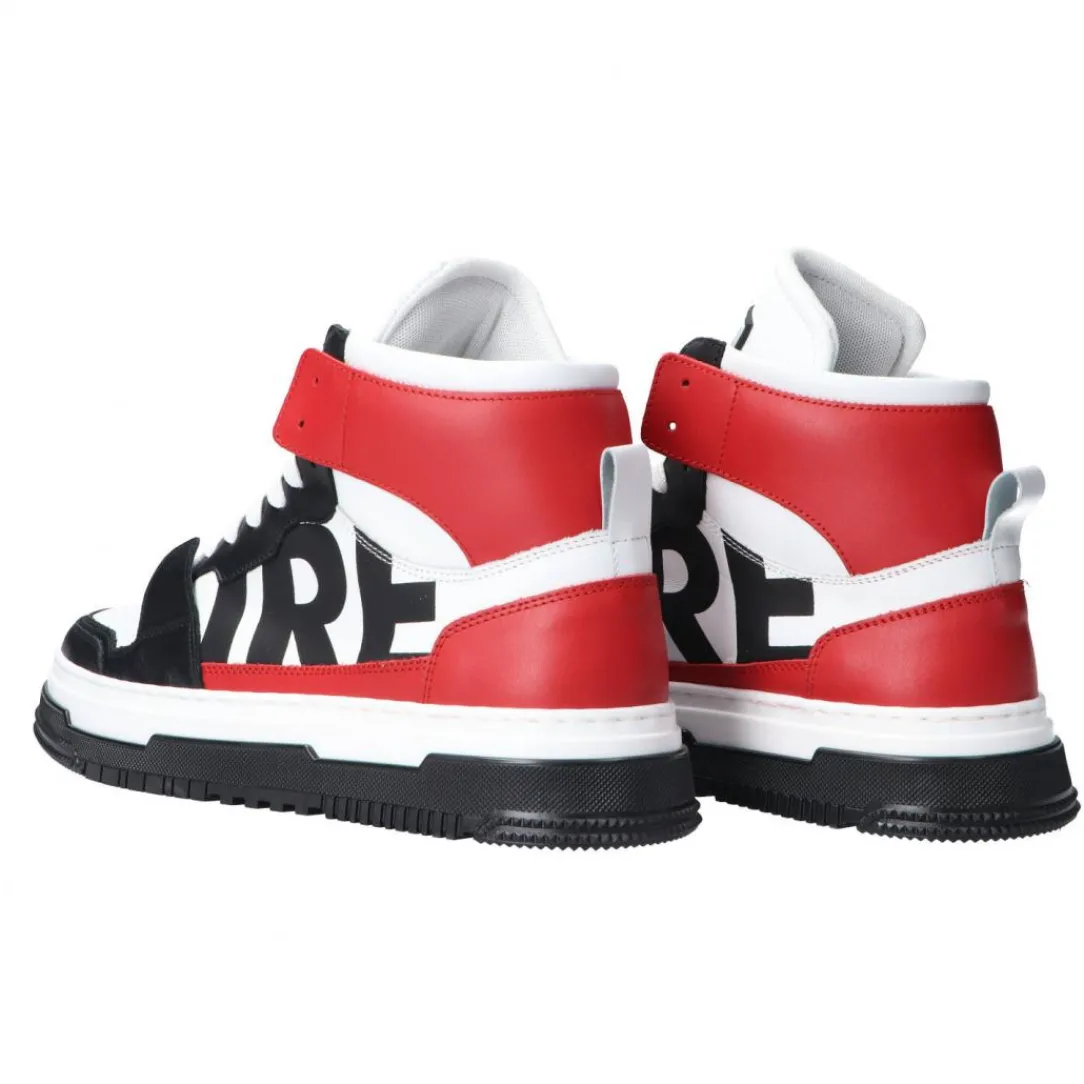 g_maxi_logo_stringata_bia_3.webp G2Firenze Uomo Sneakers-G2 Maxi logo stringata Bianco/Nero