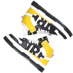 G2Firenze Uomo Sneakers-G2 Maxi logo stringata Gialle