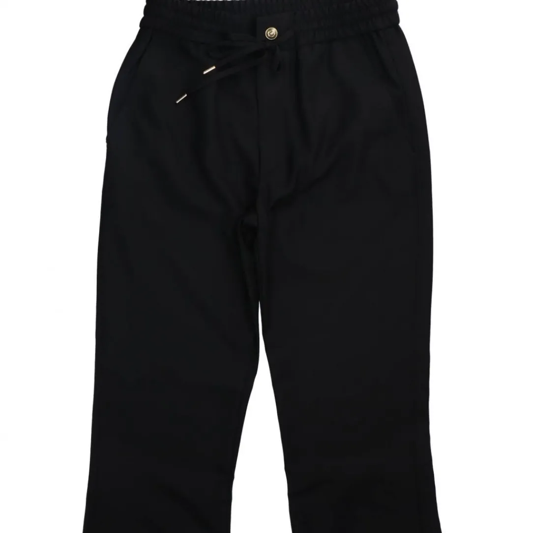 gaa_basic_metal_placket_t_1.webp Versace Abbigliamento Pantaloni-77GAA100 BASIC METAL PLACKET TWILL Nero