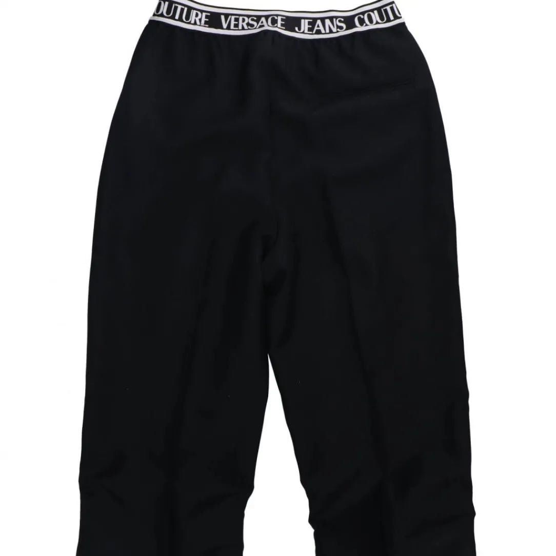 gaa_logo_trousers_canvas__2.webp Versace Abbigliamento Pantaloni-77GAA101 LOGO TROUSERS CANVAS Nero