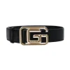 Gaelle Paris Donna Cinture-GAACW00192 Regular belt fibbia maxi G Nero