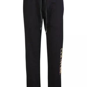 Versace Abbigliamento Tute-74GAAT01 TUTA GARZATA Nero Oro
