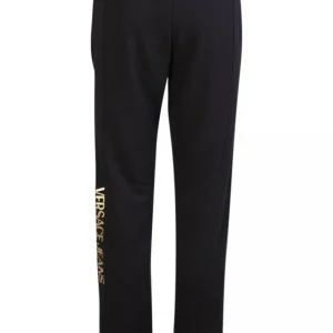 Versace Abbigliamento Tute-74GAAT01 TUTA GARZATA Nero Oro