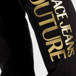 Versace Abbigliamento Tute-74GAAT01 TUTA GARZATA Nero Oro