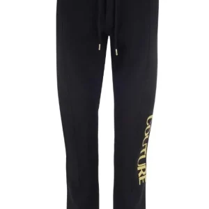 Versace Abbigliamento Tute-73GAAT01 TUTA LETTERING Nero Oro