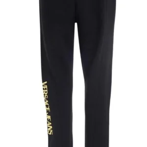 Versace Abbigliamento Tute-73GAAT01 TUTA LETTERING Nero Oro