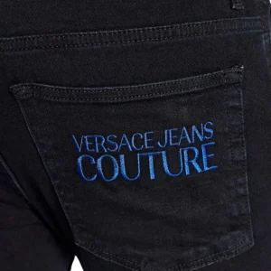 Versace Abbigliamento Jeans-73GAB544 SKINNY UOMO Nero Blu