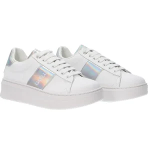 Gaelle Paris Donna Sneakers-GACAW00016 ADDICT Argento
