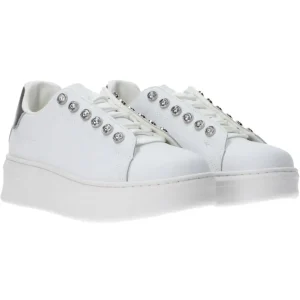 Gaelle Paris Donna Sneakers-GACAW1304 LEATHER Argento