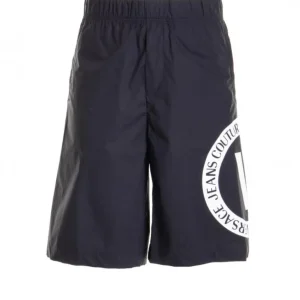 Versace Abbigliamento Bermuda-74GAD106 BERMUDA POPELINE Nero