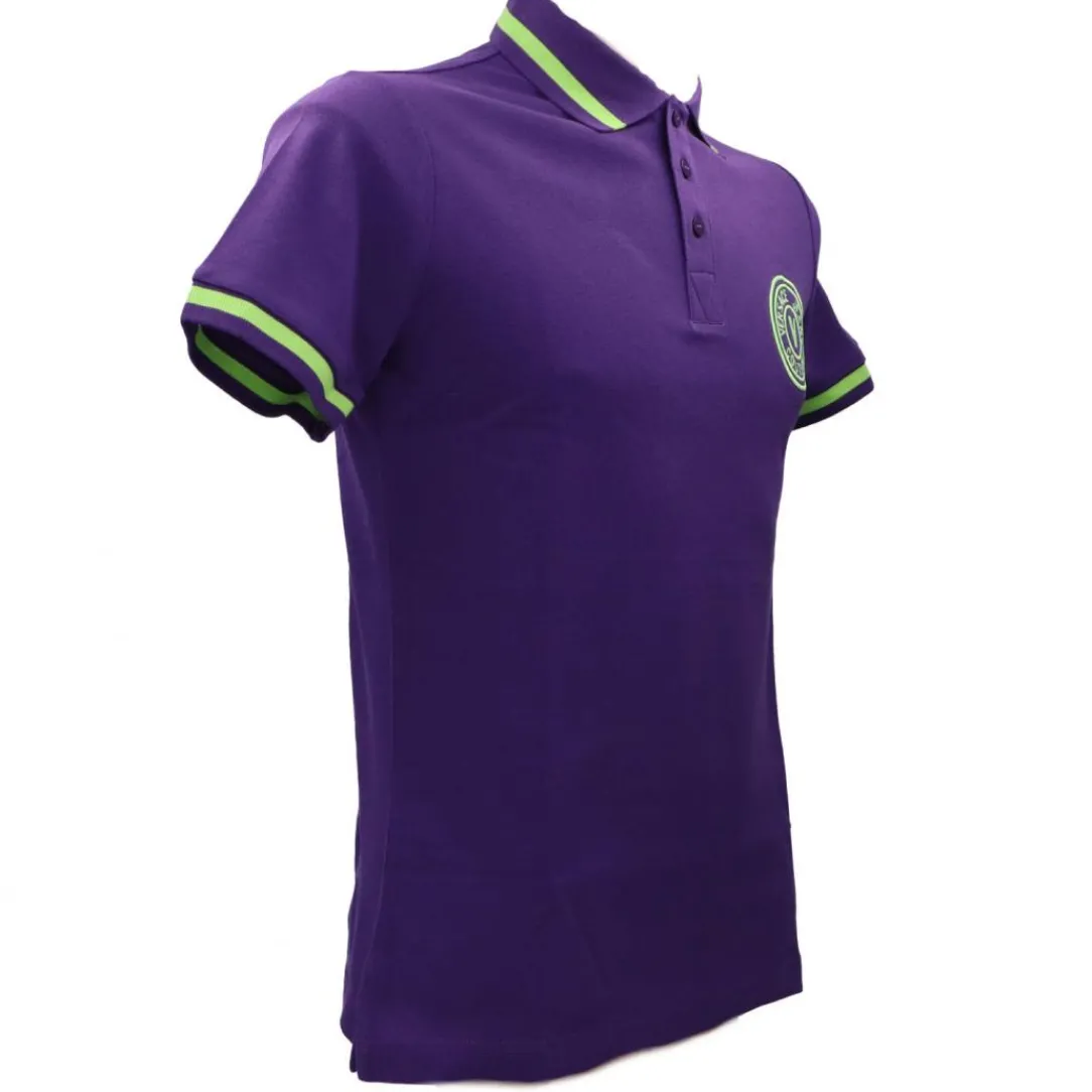 gagt_polo_color_viola_1.webp Versace Abbigliamento Polo-74GAGT07 POLO COLOR Viola