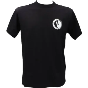 Versace Uomo T-Shirt-75GAHG07 NEW V EMBLEM Nero