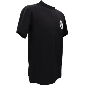 Versace Uomo T-Shirt-75GAHG07 NEW V EMBLEM Nero