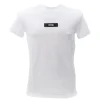 Versace Uomo T-Shirt-77GAH6S3 PATCH LOGO Bianco
