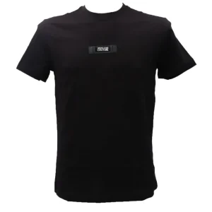 Versace Uomo T-Shirt-77GAH6S3 PATCH LOGO Nero
