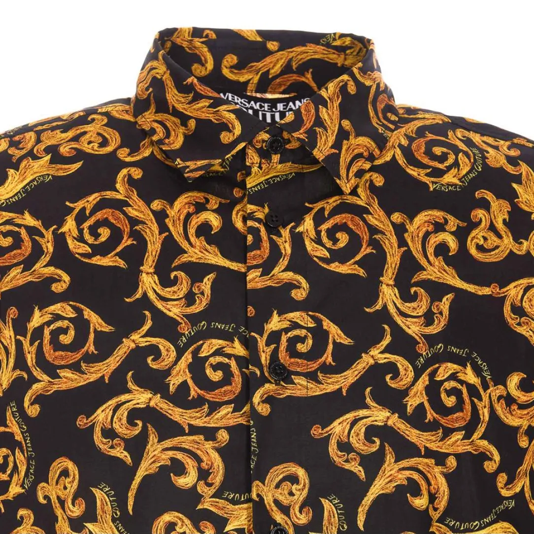 gal_camicia_print_nero_or_2.webp Versace Abbigliamento Camicia-74GAL211 CAMICIA PRINT Nero Oro