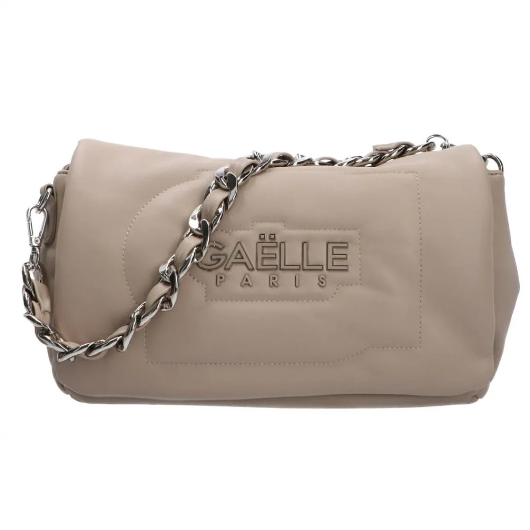 gbadp_mini_shoulder_strap_2-1.webp Gaelle Paris Donna Borse A Spalla-GBADP4671 mini shoulder strap matellassè Beige