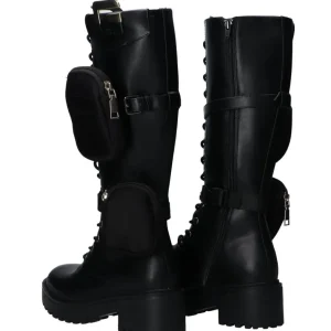 Gaelle Paris Donna Stivaletti E Stivali-GBCDP2820 Ecopelle con marsupio Nero