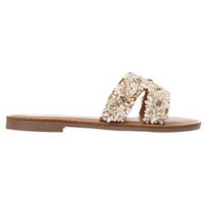 Gold&Gold Donna Sandali-GC 678 corallo Beige