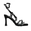 Gold&Gold Donna Sandali-GC 670 tacco multicolor Nero