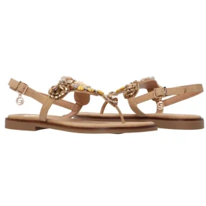 Gold&Gold Donna Sandali-GC672 infradito Giallo