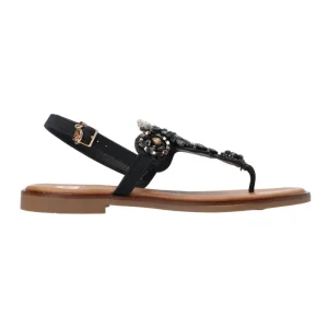 Gold&Gold Donna Sandali-GC672 infradito Nero