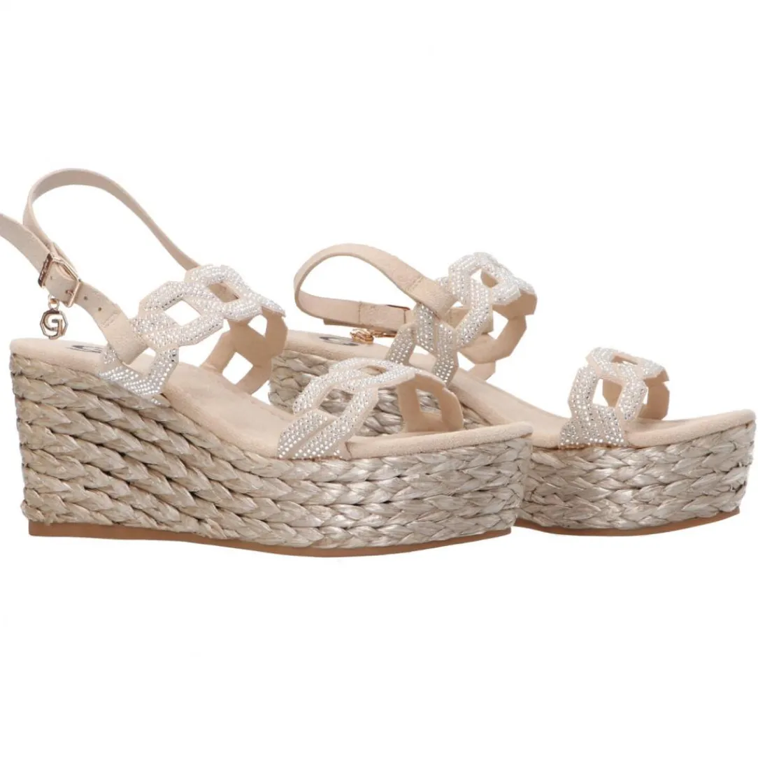 gc_zeppa_beige_1.webp Gold&Gold Donna Sandali-GC681 zeppa Beige