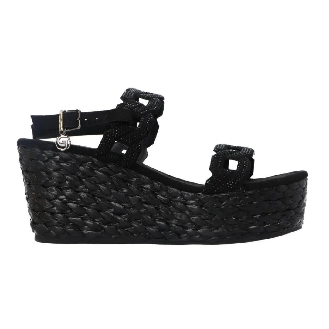 gc_zeppa_nero_0.webp Gold&Gold Donna Sandali-GC681 zeppa Nero