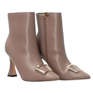 Gold&Gold Donna Stivaletti E Stivali-GD832 Beige scuro
