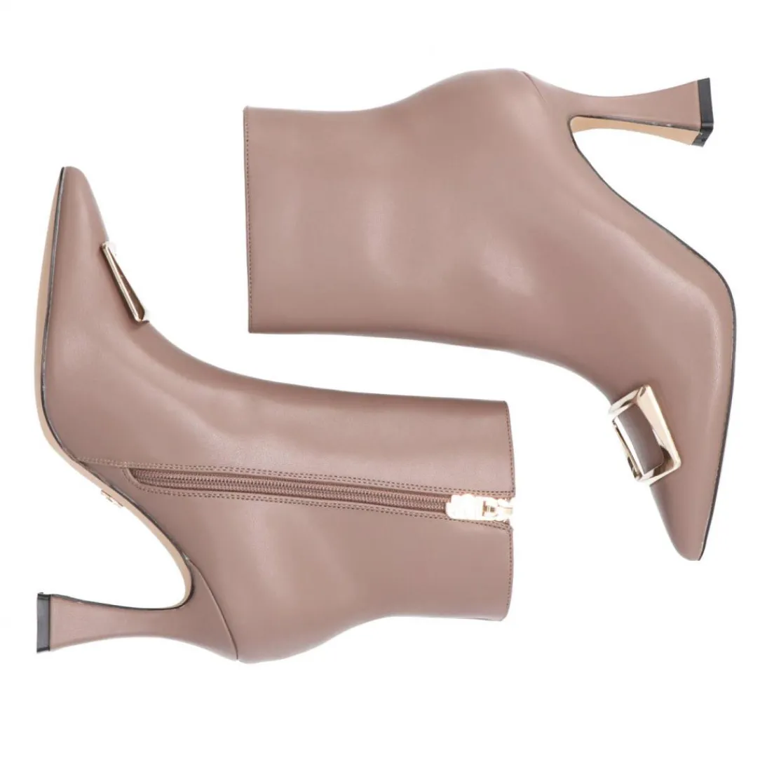 gd_beige_scuro_4.webp Gold&Gold Donna Stivaletti E Stivali-GD832 Beige scuro