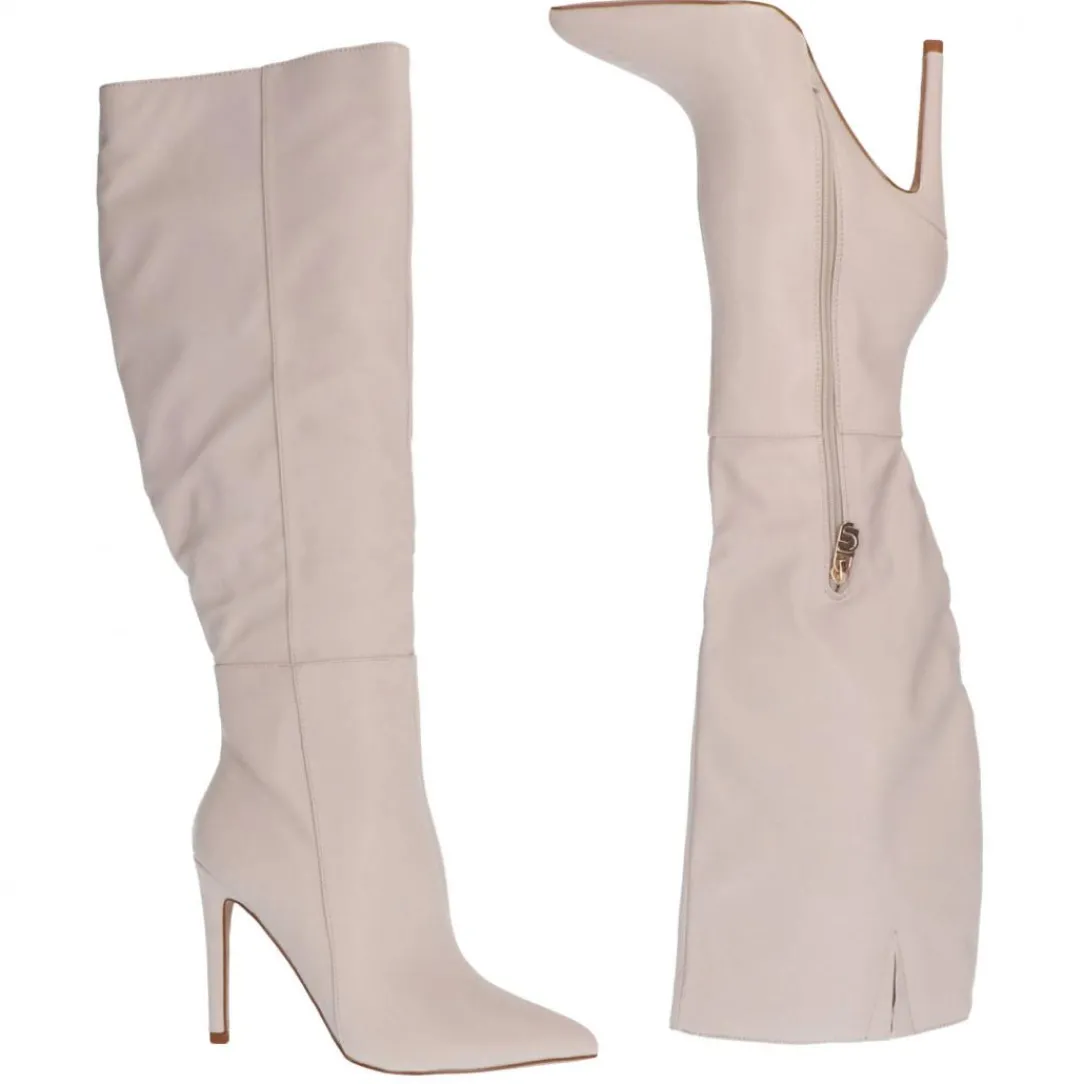 gd_ecoleather_beige_4.webp Gold&Gold Donna Stivaletti E Stivali-GD849 ecoleather Beige