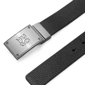 Hugo Uomo Cinture-GILBERT SOFT BELT GIFFERD GB35 Nero