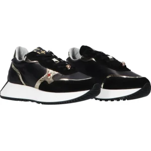 Gio Più Donna Sneakers-Gipsy05 combi oro nero oro