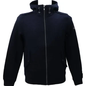 Aereonautica Militare Abbigliamento Giubbotti-GIUBBINO CAPPUCCIO 1372 Blu