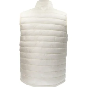 Guess Abbigliamento Smanicato-GJ HODED PUFFER VEST Bianco Panna