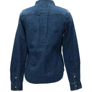 Guess Donna Camicia-GJ SLIM DENIM SHIRT Denim