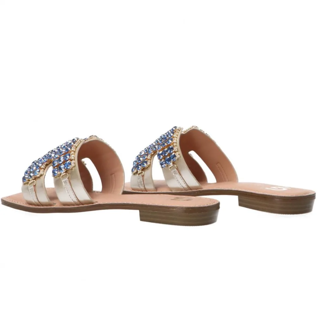 gl_strass_bicolor_blu_3.webp Gold&Gold Donna Sandali-GL783 strass bicolor Blu