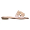 Gold&Gold Donna Sandali-GL783 strass bicolor Rosa