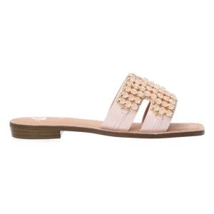 Gold&Gold Donna Sandali-GL783 strass bicolor Rosa