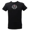 Tommy Hilfiger Uomo T-Shirt-GLOBAL STRIPE WREATH TEE 34388 Nero