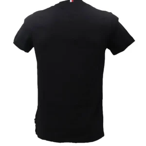 Tommy Hilfiger Uomo T-Shirt-GLOBAL STRIPE WREATH TEE 34388 Nero
