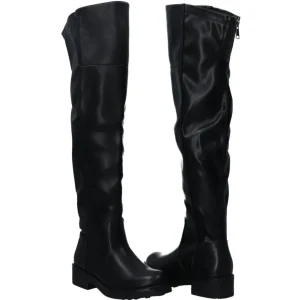 Gold&Gold Donna Stivaletti E Stivali-GR477 eco leather Nero