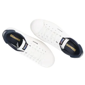 Blauer USA Uomo Sneakers-Grant01 Bianco