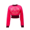Versace Donna Maglioni-75HAFM21 WOOL V EMBLEM Fucsia