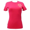 Versace Donna T-Shirt-74HAHT06 JERSEY STRETCH Fucsia