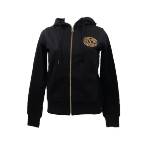 Versace Donna Felpe-75HAIT06 V EMBL EMBRO Nero