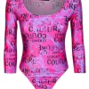 Versace Donna Body-74HAM238 BODY LYCRA SATIN Fucsia Viola